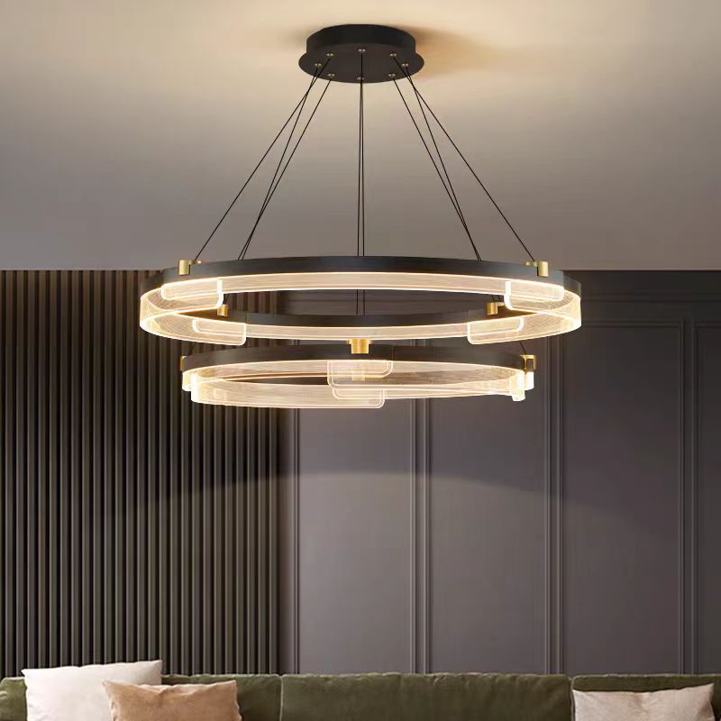 Orbit Circular LED Pendant Light | Minimalist Ring Chandelier