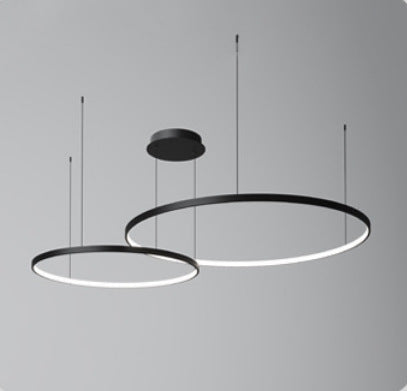 Halo Ring Pendant Light | Large Format LED Dining & Living Room