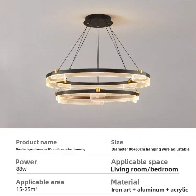 Orbit Circular LED Pendant Light | Minimalist Ring Chandelier