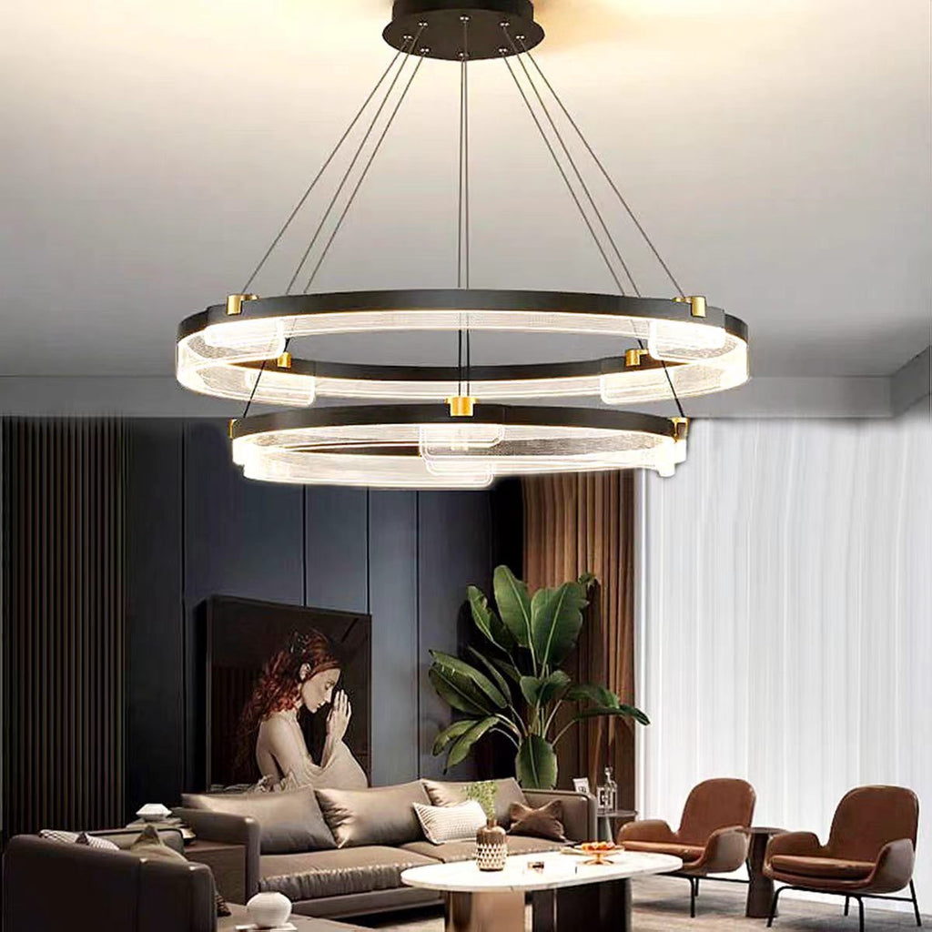 Orbit Circular LED Pendant Light | Minimalist Ring Chandelier