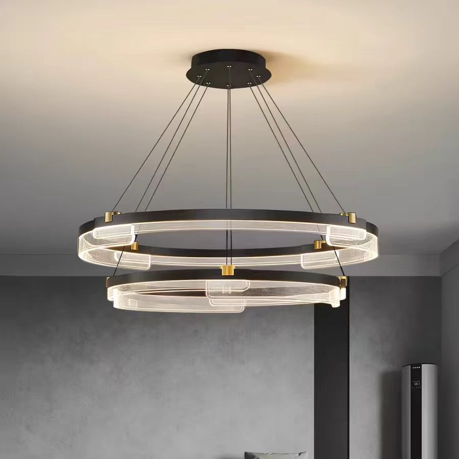Orbit Circular LED Pendant Light | Minimalist Ring Chandelier