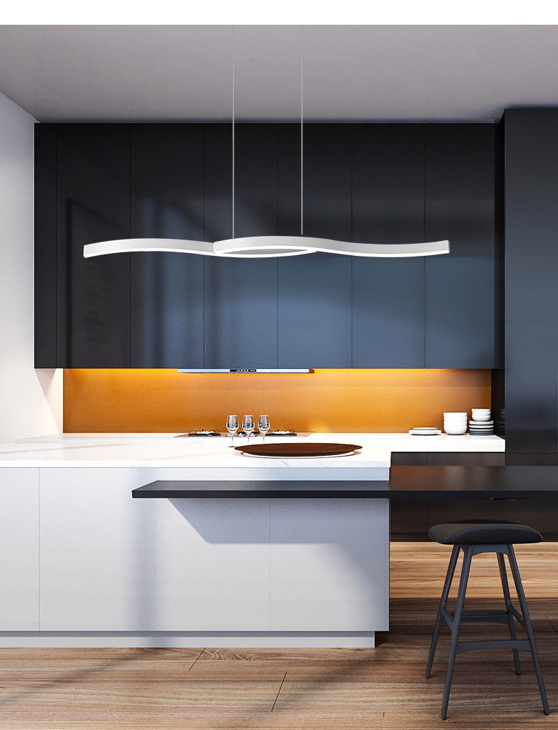 Arc Nordic Chandelier | Trumpet LED Pendant Light