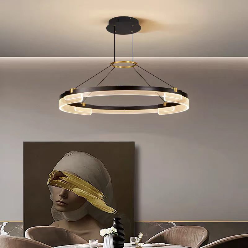Orbit Circular LED Pendant Light | Minimalist Ring Chandelier