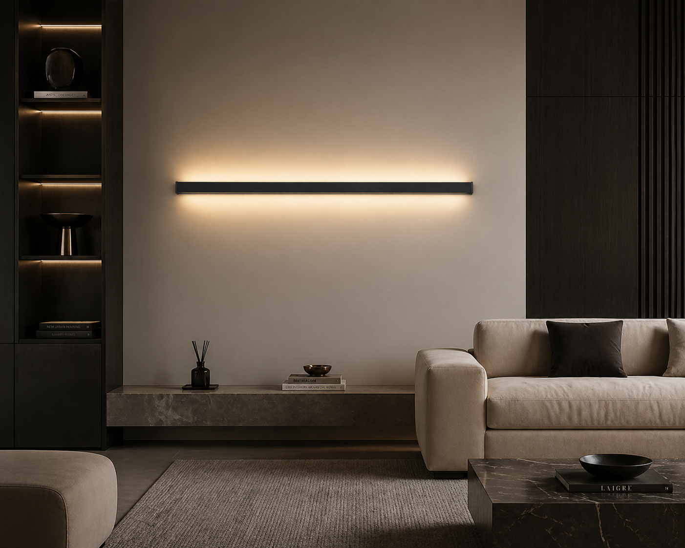 Linea LED Wall Light | Dimmable Architectural Panel