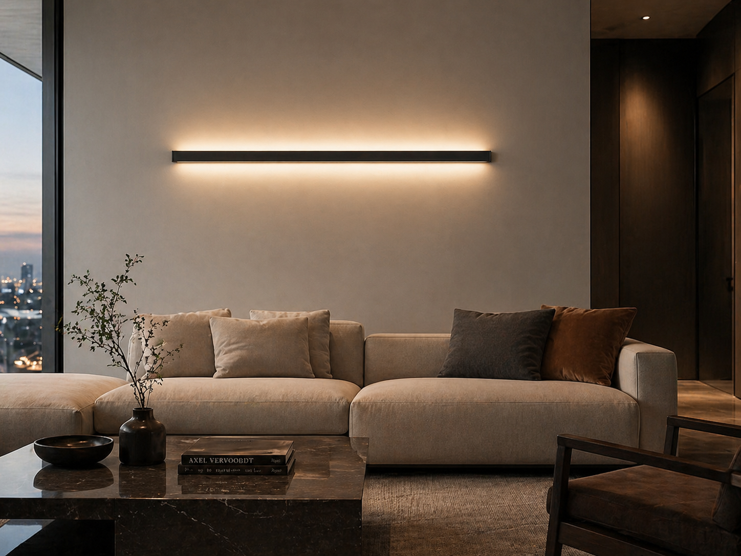 Linea LED Wall Light | Dimmable Architectural Panel
