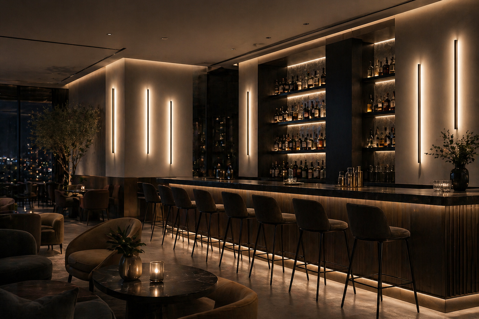 Linea LED Wall Light | Dimmable Architectural Panel