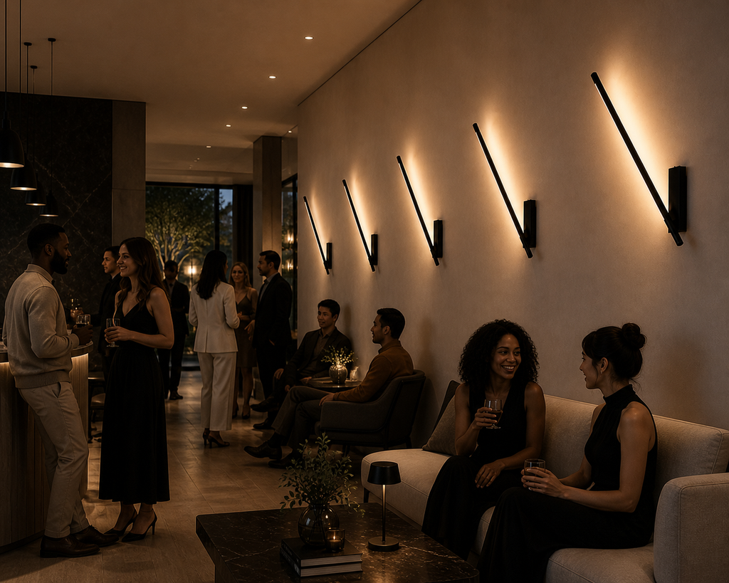 Astra Rotatable Wall Sconce | Matte Black LED Arm Light