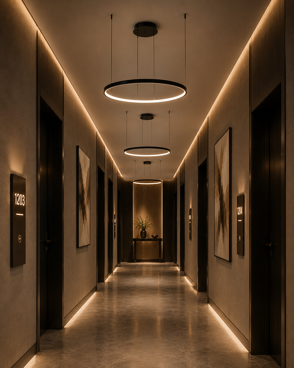 Halo Ring Pendant Light | Large Format LED Dining & Living Room