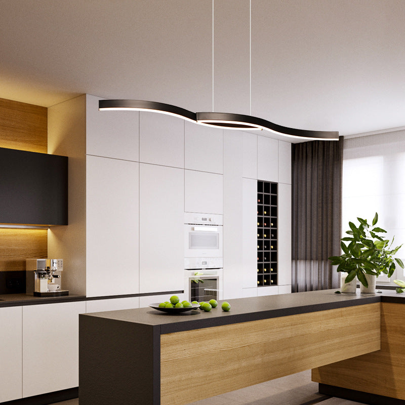 Arc Nordic Chandelier | Trumpet LED Pendant Light
