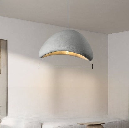 Zen Wabi-Sabi Chandelier | Japanese Stone LED Pendant Light