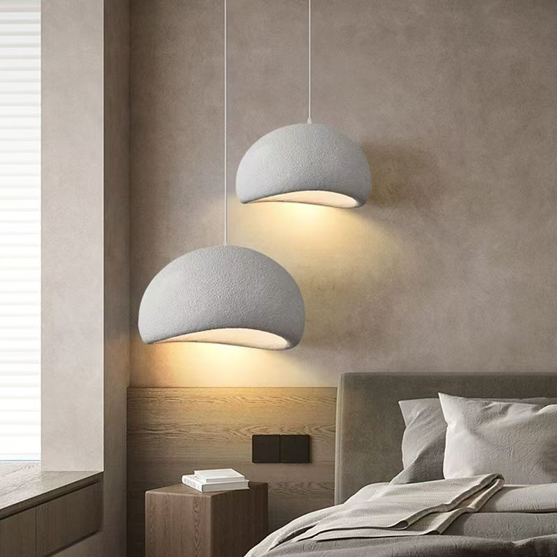 Zen Wabi-Sabi Chandelier | Japanese Stone LED Pendant Light