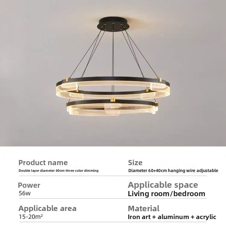 Orbit Circular LED Pendant Light | Minimalist Ring Chandelier