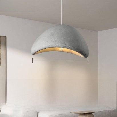 Zen Wabi-Sabi Chandelier | Japanese Stone LED Pendant Light